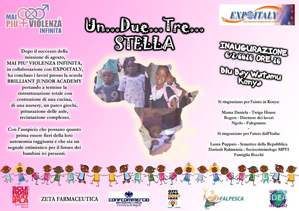 Progetto un, due, tre, stella - Gennaio 2016